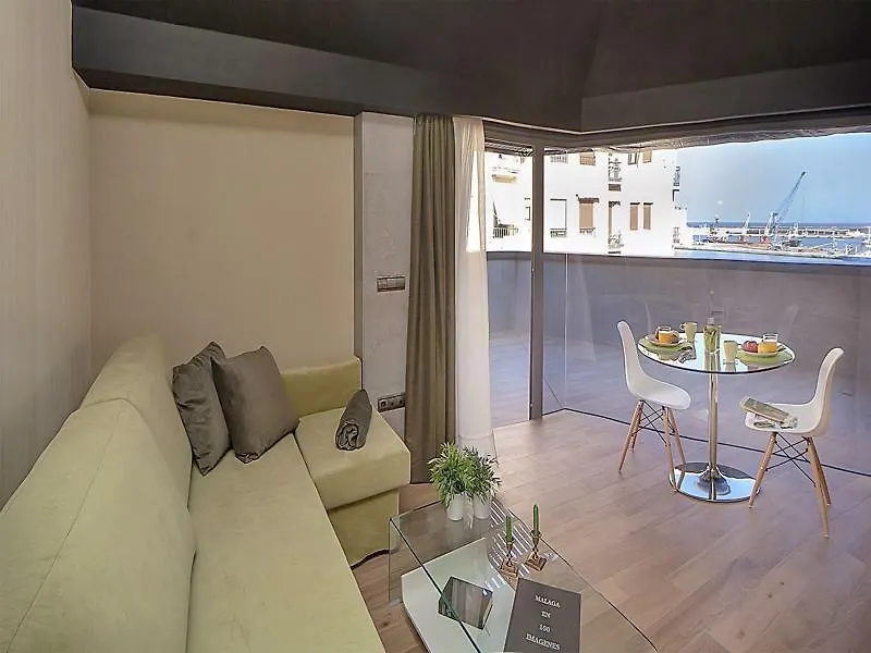 Apartamentos Suites Oficentro Deluxe Málaga Daire